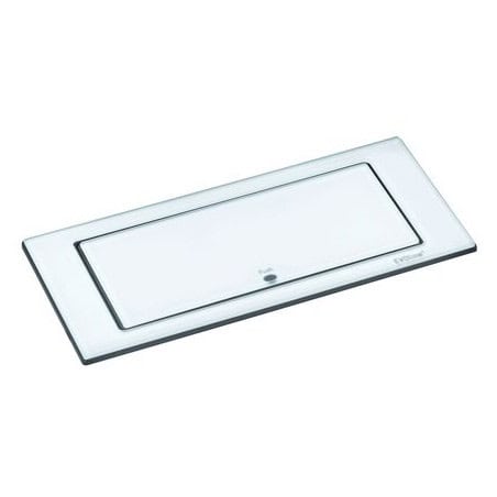 Bloc-prises rotative blackflip verre, blanc mat EVOLINE 1592 7100 3000