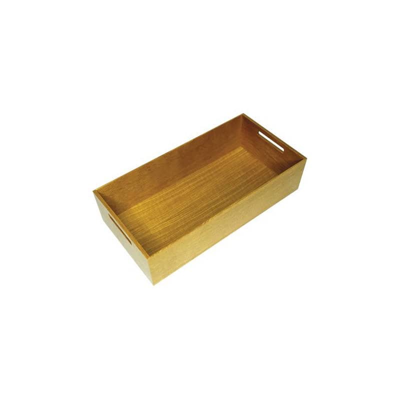 CLEM - Boîte rectangulaire bois avec poignées pour bloc-tiroir KESSEBOHMER