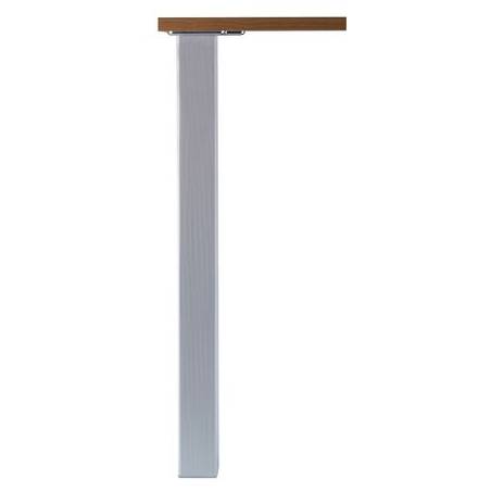 Pied de table - 870 mm carré 60 Blanc brillant CAMAR 646870101RN