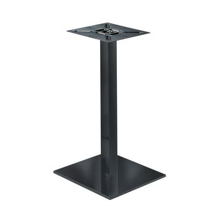 Pied snack - 730 mm carré 60 MANART 504 CHROME