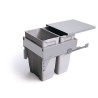 Poubelle coulissante suspendue 70 L - meuble de 500 mm GOLLINUCCI 6584GS1PZ