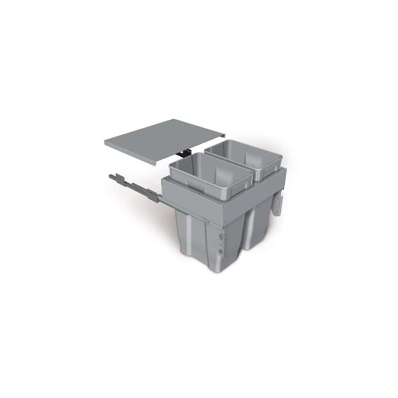 CLEM - Poubelle coulissante suspendue 70 litres GOLLINUCCI