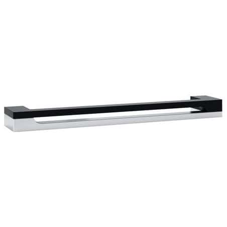 Poignée 818 Zamak bicolor velours noir HERRAJES