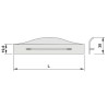 POIGNEE PROFIL FORMA 250 ALUMINIUM