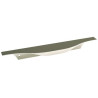 Poignée profil 772 aluminium inox brossé HERRAJES