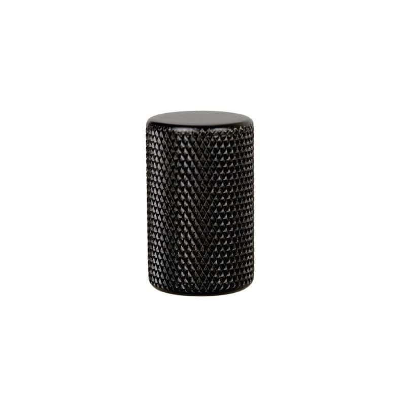 Bouton GRAF aluminium anodisé noir VIEFE
