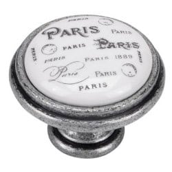 Bouton paris porcelaine GIUSTI