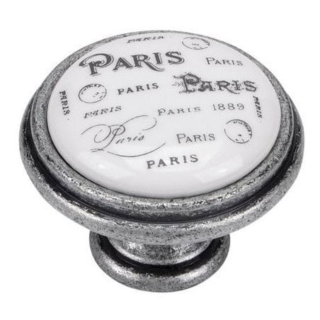 Bouton paris porcelaine GIUSTI P77.00.Q4.E8G