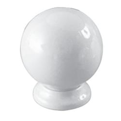 CLEM - Bouton poli dur 5201 zamak blanc ESTAMP