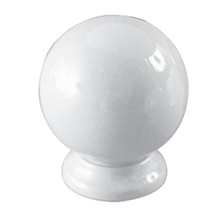 Bouton poli dur 5201 zamak blanc ESTAMP 5201002