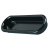 Poignée oblongue nylon noir 131610