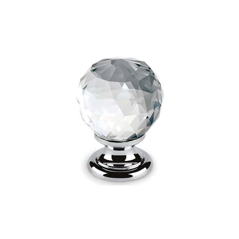 Bouton à facette cristal ESTAMP