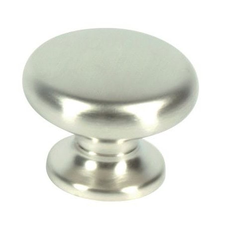 Bouton classique 8702 zamak nickelé brossé ESTAMP 8702038
