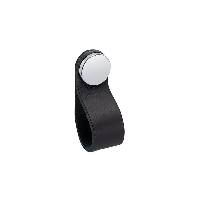 Bouton flexa 0404 cuir noir VIEFE