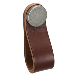 Bouton flexa 0404 cuir marron VIEFE
