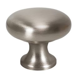 Bouton duke zamak nickelé brossé VIEFE