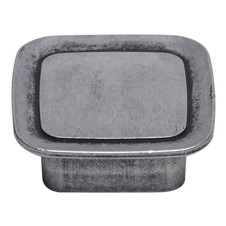 Bouton carré zamak vieux fer METAKOR 19.4069.59
