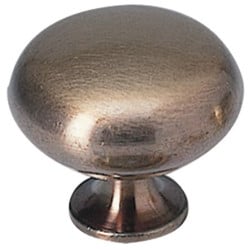 Bouton anglais 1026 laiton patiné