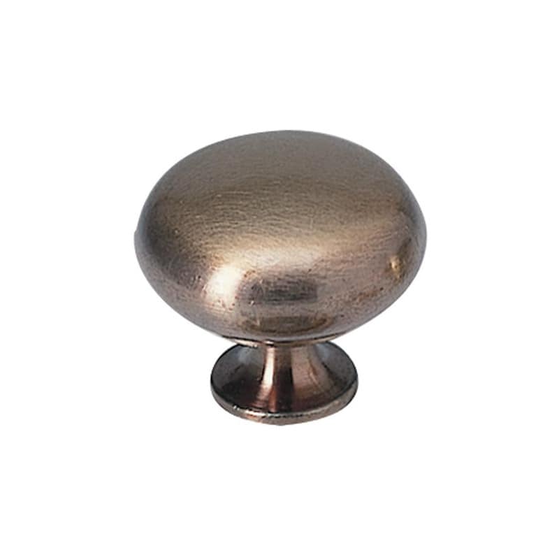 Bouton anglais 1026 laiton patiné