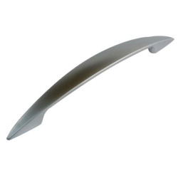 CLEM - Poignée arc zamak aluminium argent METAKOR