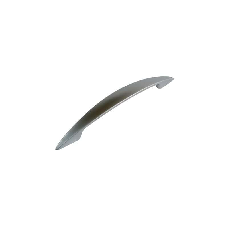 CLEM - Poignée arc zamak aluminium argent METAKOR