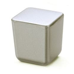 Bouton mini 8151 zamak nickelé brossé ESTAMP
