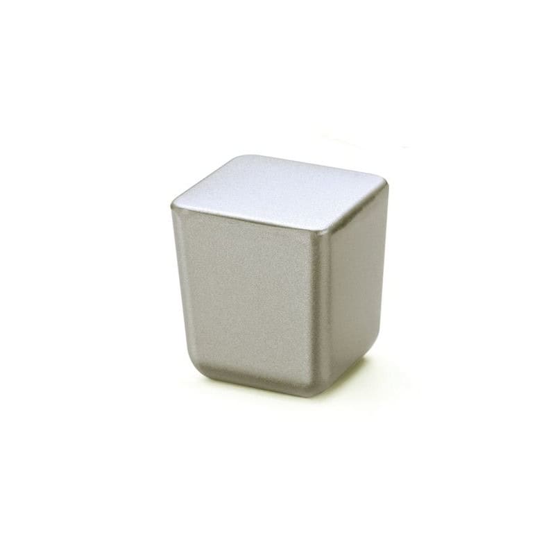 Bouton mini 8151 zamak nickelé brossé ESTAMP
