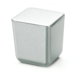 Bouton mini 8151 zamak chromé mat ESTAMP