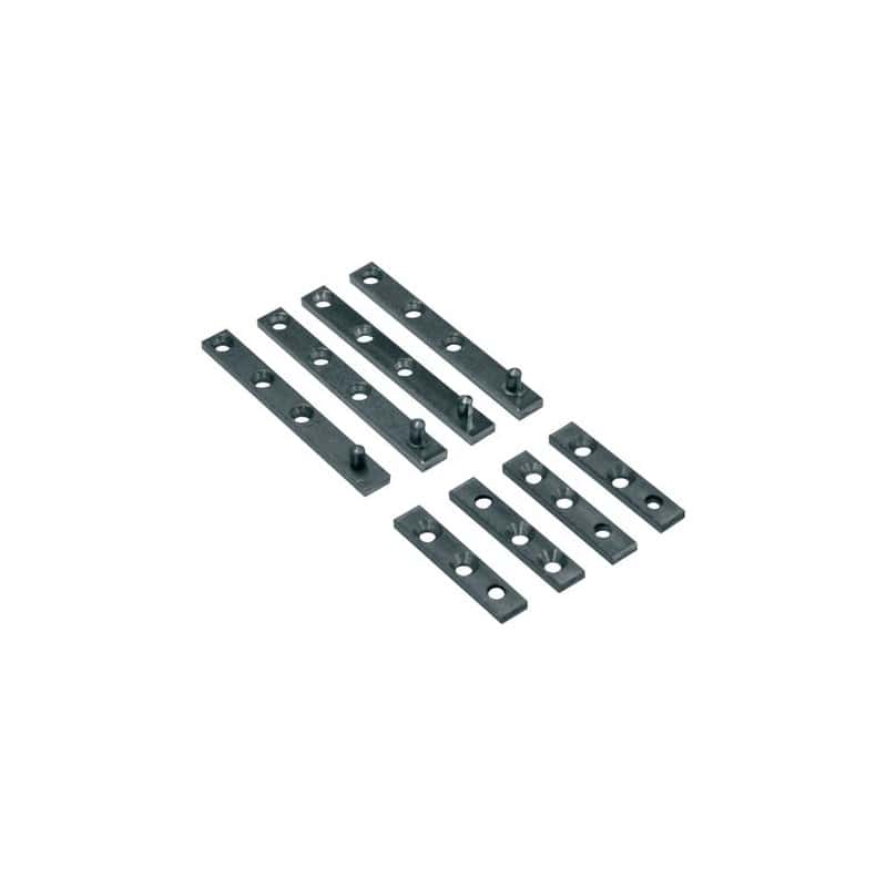 GARNITURE PIVOT POUR LE FERRAGE DE 2 PORTES