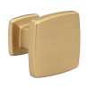 Bouton LINEA 780 zamak doré mat GIUSTI WPO780.000.00M3