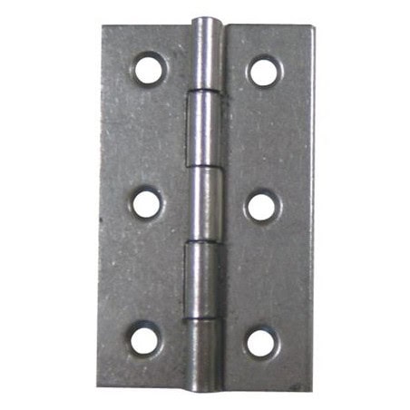 Charnière double feuille acier décapé rectangulaire 424340