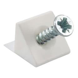 CLEM - TAQUET DE RENFORT PLASTIQUE BLANC