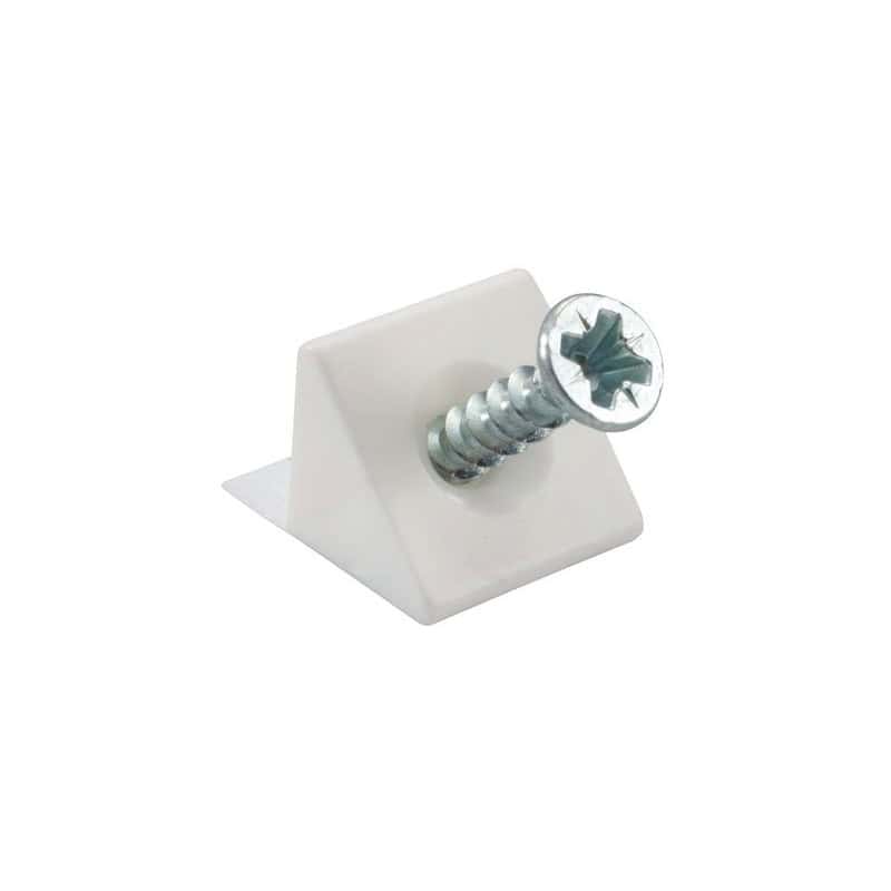 CLEM - TAQUET DE RENFORT PLASTIQUE BLANC