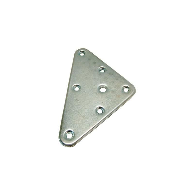 PLATINE TRIANGULAIRE TARAUDEE M8X125