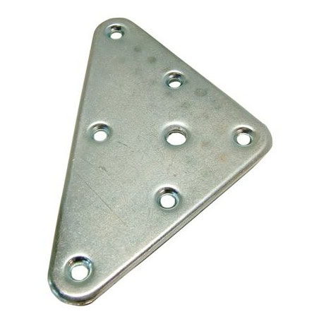 Platine triangulaire taraudée M8X125 295Z500