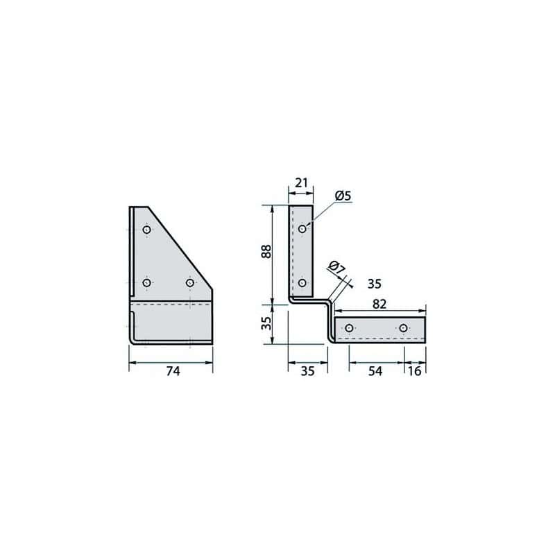 FERRURE DE TABLE
