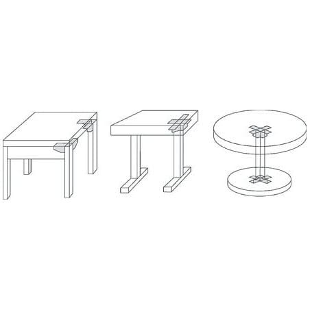 FERRURE DE TABLE