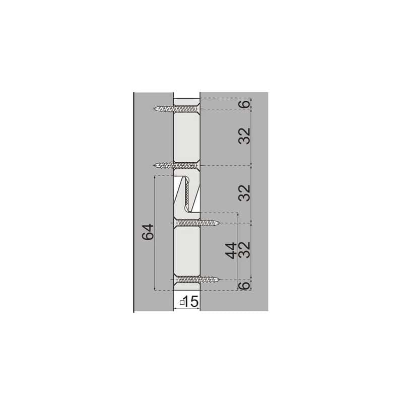 FERRURE D'ASSEMBLAGE MULTI-CLIP