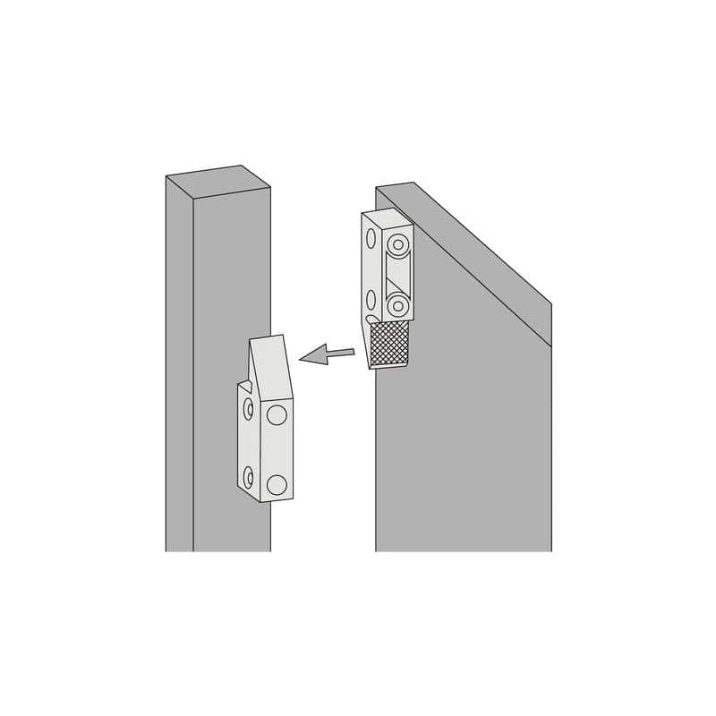 FERRURE D'ASSEMBLAGE MULTI-CLIP