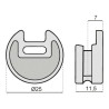 BOITIER EXCENTRIQUE DIAMETRE 25 MM
