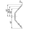 FERRURE DE TABLE 251 ZINGUE