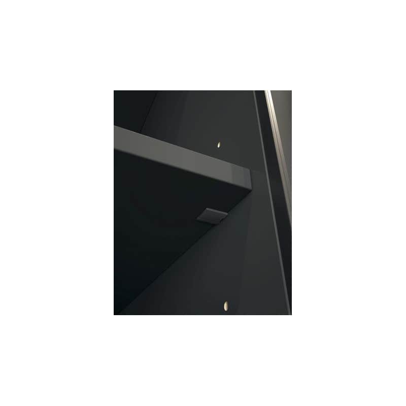 Taquet KINTAI pour étagère noir