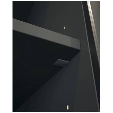 Taquet KINTAI pour étagère noir