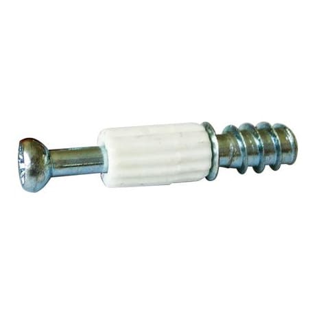 Goujon acier avec bague filet bois  Zingué (beige) PERMO CO1225FZ00000 TC02ZG