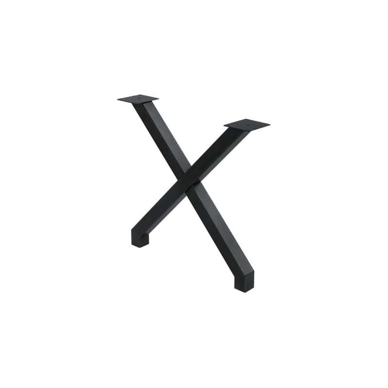 Pied snack en  X  Hauteur 710 mm MANART
