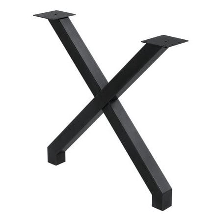 Pied snack en  X  Hauteur 710 mm MANART 2.F.90CM.71 FIN P95 32