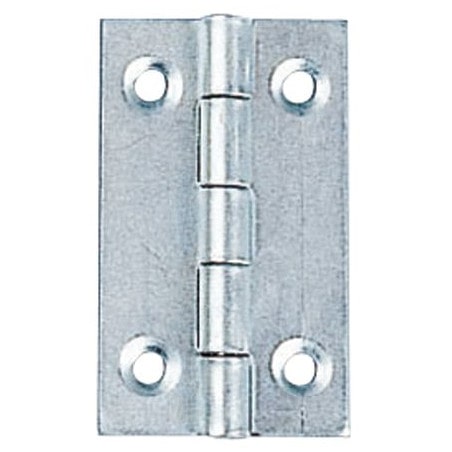 Charnière rectangulaire simple feuille Acier zingué