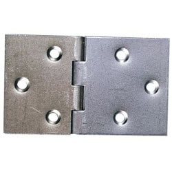 Charnière de table Acier brut double feuille