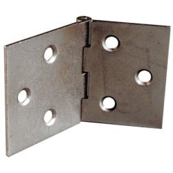 Charnière de table Acier brut double feuille