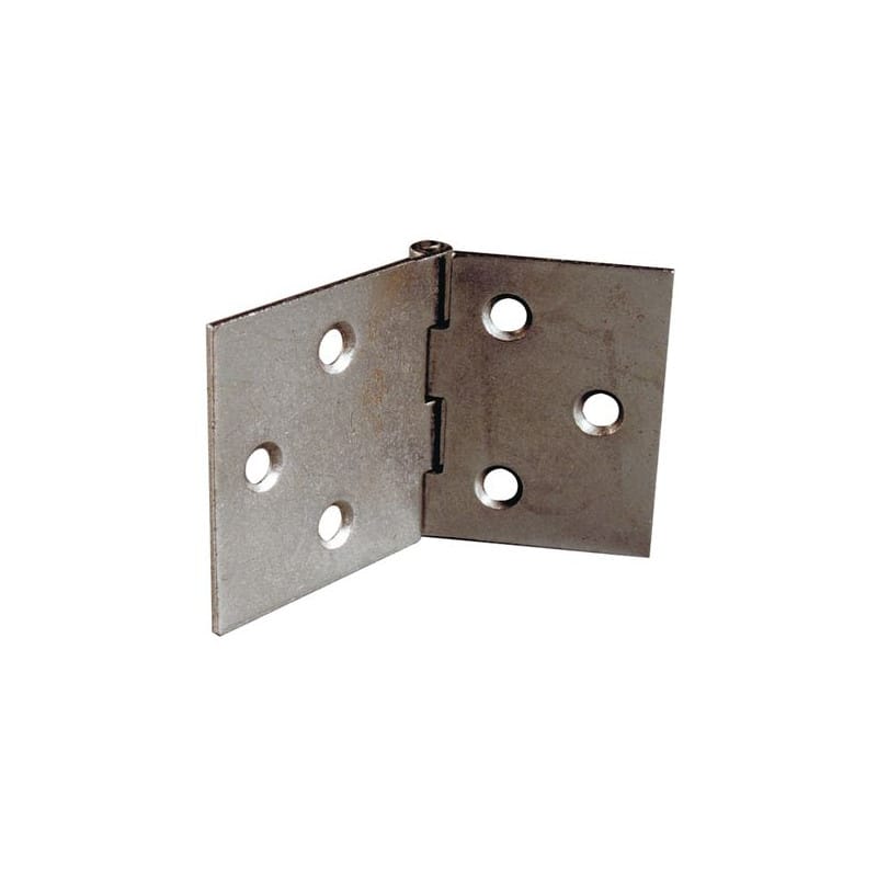 Charnière de table Acier brut double feuille